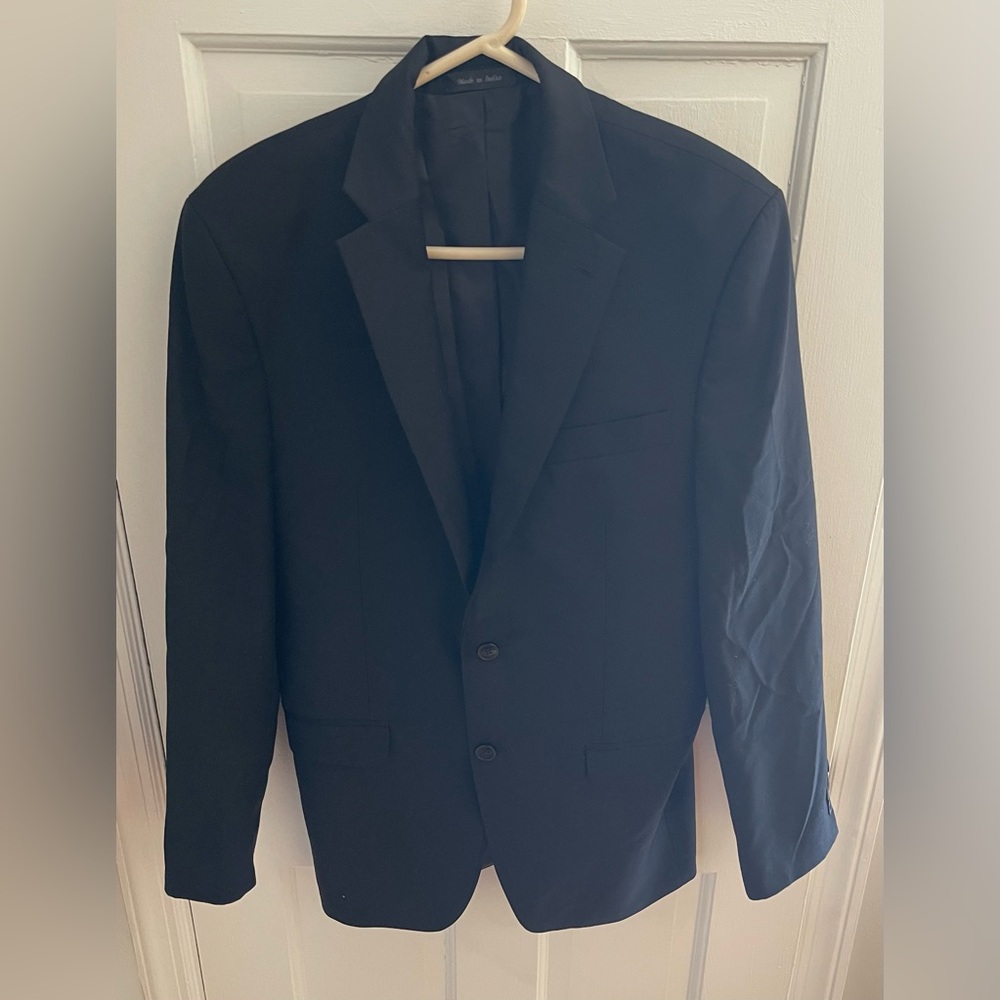 Lauren Ralph Lauren Men’s 100% Wool Black Blazer Size 38R